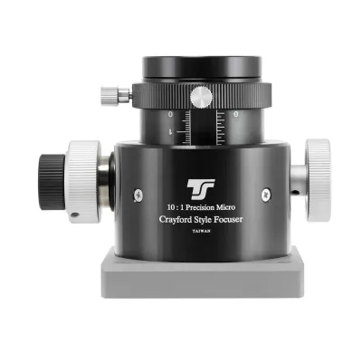 Porte-oculaire TS Optics Crayford 50,8 mm rapport 1:10 pour Newtons