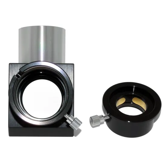 Renvoi coudé TS Optics à miroir 90°, diélectrique 99% en 2''