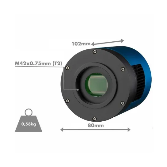 Caméra Explore Scientific Deep Sky couleur refroidie