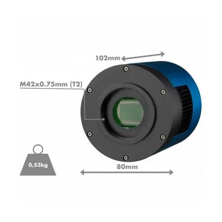 Caméra Explore Scientific Deep Sky couleur refroidie