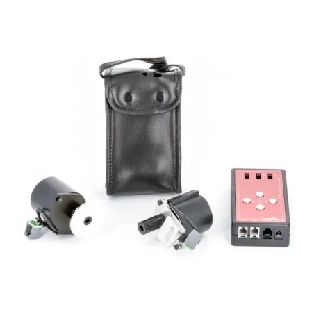 Motorisation double axe avec raquette et fiche d'autoguidage pour monture EQ3-2 / NEQ3-2