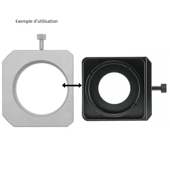 Tiroir à filtre TS Optics pour filtres montés de 1,25"