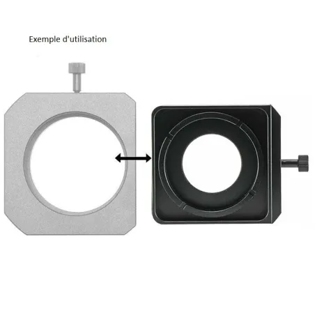 Tiroir à filtre TS Optics pour filtres montés de 1,25", pour chargeur