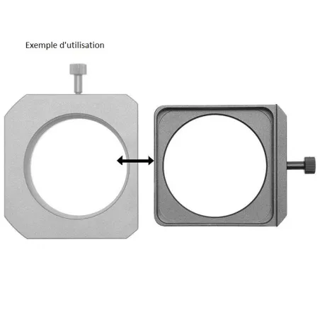 Tiroir à filtre TS Optics pour filtres montés de 2", pour chargeur