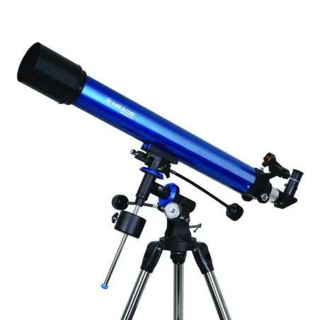 Lunette achromatique Meade AC 90/900 sur monture Polaris EQ