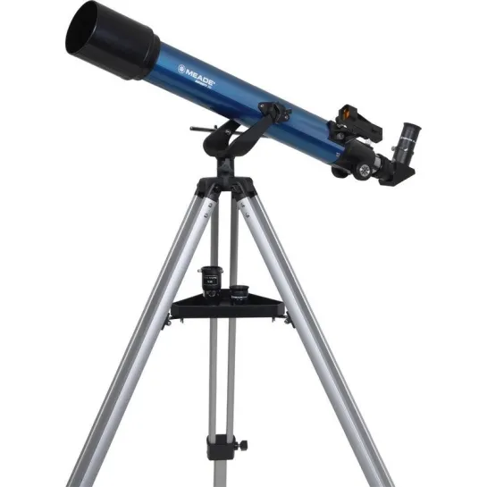 Lunette achromatique Meade AC 70/700 sur monture Infinity AZ