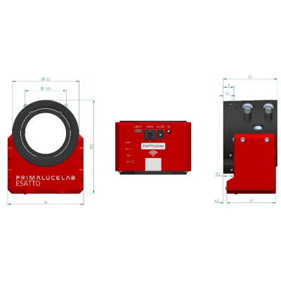 Microfocuseur motorisé ESATTO 2" PrimaLuceLab 2