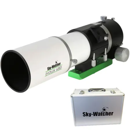 Lunette apochromatique Sky-Watcher Evolux 62ED avec valise