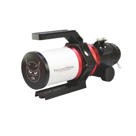 Lunette apochromatique Tecnosky 70/420 Triplet FPL53 Série Owl