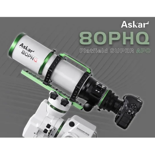 Lunette astrographe Askar 80 PHQ 80/600 quadruplet
