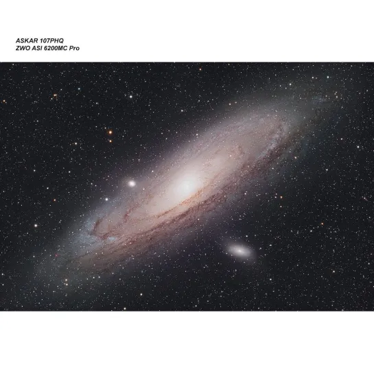 Lunette astrographe Askar 107 PHQ 107/740 quadruplet