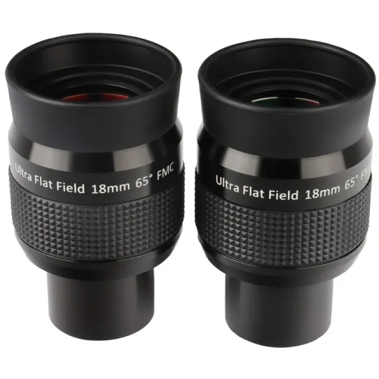 Oculaires inclus avec les jumelles Omegon Brightsky 26x82 à 45°