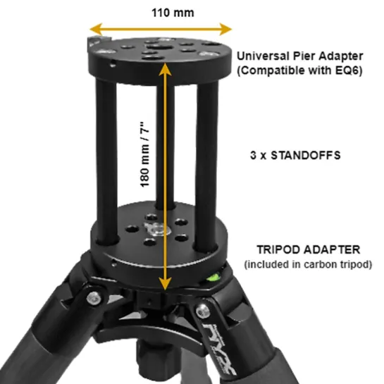 Extension Pegasus Astro pour trépied ou colonne