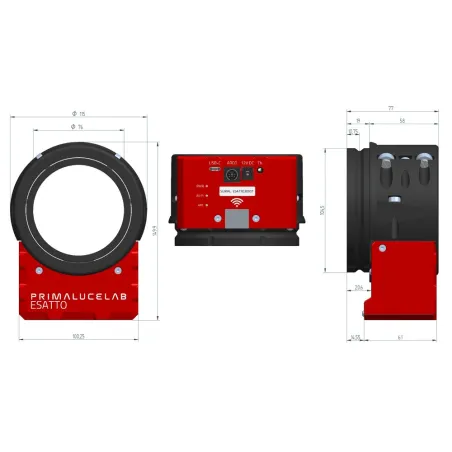 Porte-oculaire motorisé PrimaLuceLab ESATTO 3"