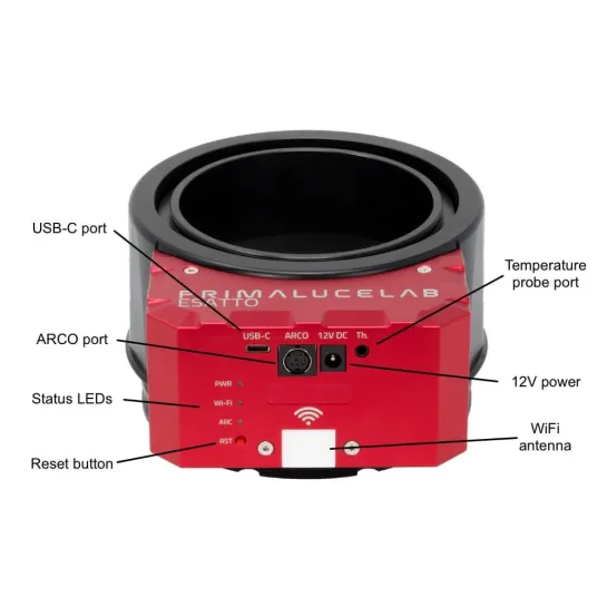 Microfocuseur motorisé ESATTO 4" PrimaLuceLab