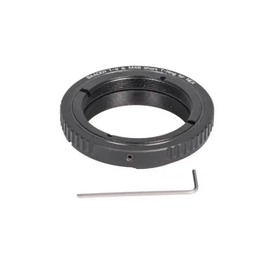 Bague adaptatrice Baader filetage D52/M48 et T2 pour APN Sony monture E (NEX)