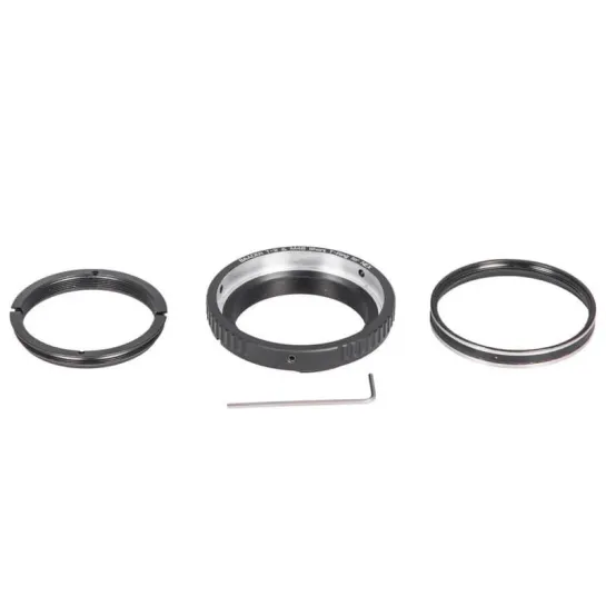 Bague adaptatrice Baader filetage D52/M48 et T2 pour APN Sony monture E (NEX)