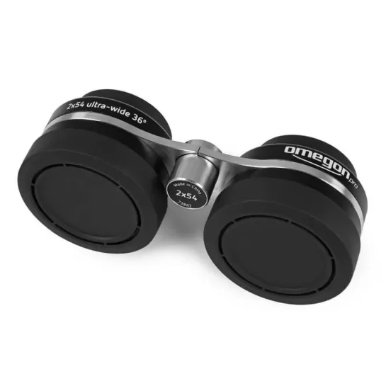 Jumelles ultra grand angle Omegon 2x54 œil de hibou
