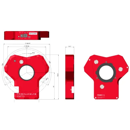 Microfocuseur motorisé PrimaLuceLab ESATTO 2" LP version courte
