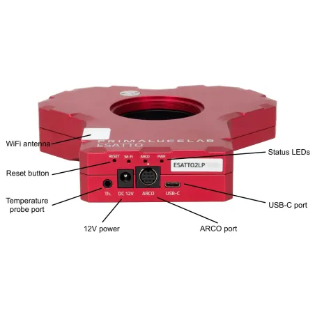 Microfocuseur motorisé PrimaLuceLab ESATTO 2" LP version courte