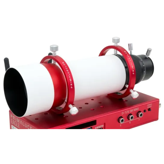 Lunette guide PrimaLuceLab 60mm avec anneaux de guidage PLUS 80mm