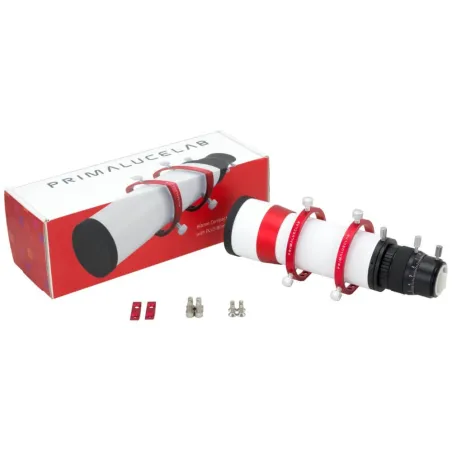 Lunette guide PrimaLuceLab 60mm avec anneaux de guidage PLUS 80mm