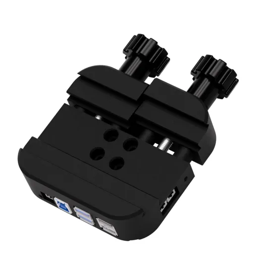 Support à queue d'aronde alimenté Pegasus Astro Powerbox