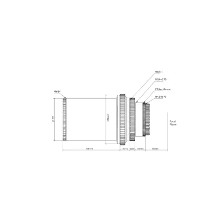 Réducteur 0,6x pour Askar 103APO