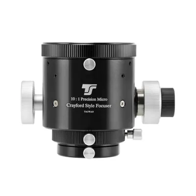 Porte-oculaire TS Optics Crayford 50,8mm rapport 1:10 pour Schmidt-Cassegrain 2