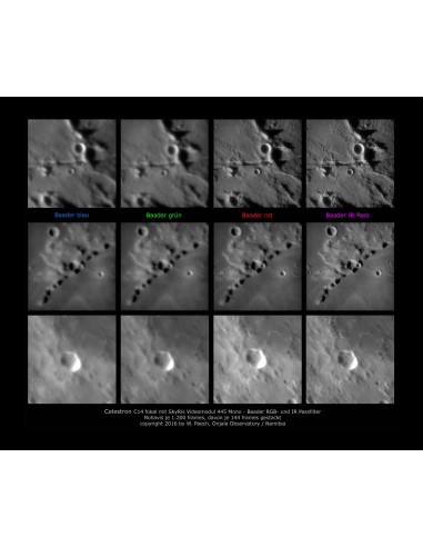 Filtre passe IR 685 nm Baader pour la photographie planétaire