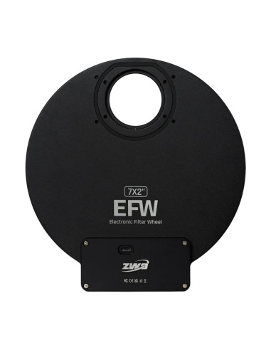 Roue à filtres motorisée ZWO EFW 7x2" (7x50,8 mm)