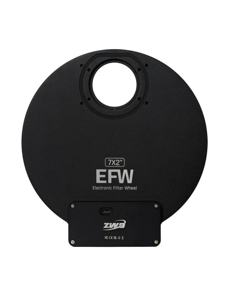 Roue à filtres motorisée ZWO EFW 7x2" (7x50,8 mm)
