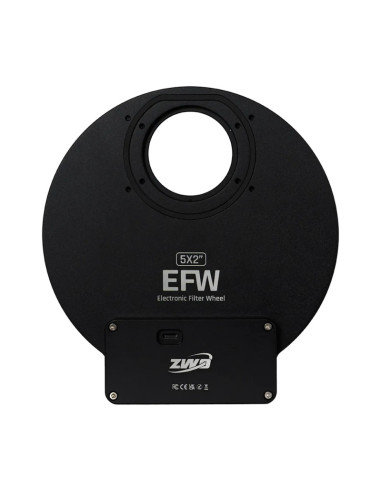 Roue à filtres motorisée ZWO EFW 5x2" (5x50,8 mm)