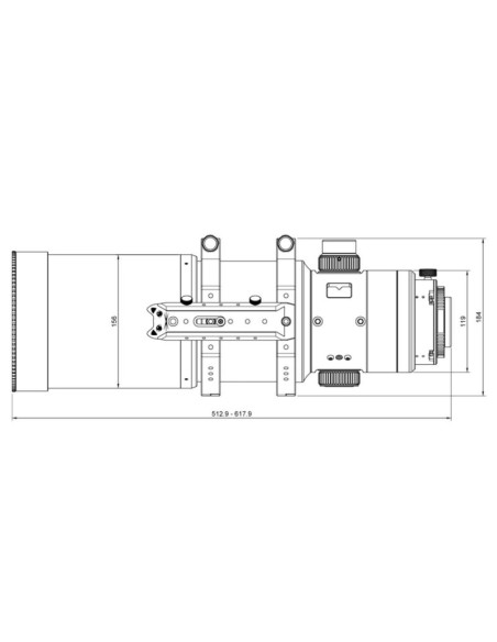 Lunette astrographe William Optics UltraCat 108 WIFD