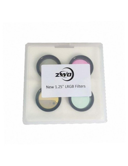 Set de 4 filtres LRVB ZWO - 31,75mm
