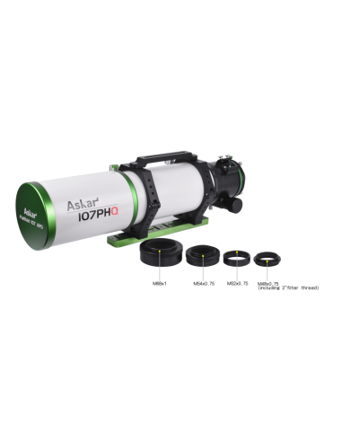 Lunette astrographe Askar 107PHQ 107/740 quadruplet