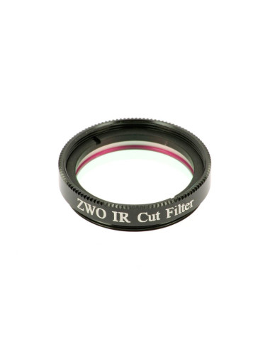 Filtre bloquant ZWO UV/IR anti-infrarouges et ultra-violets (1,25")