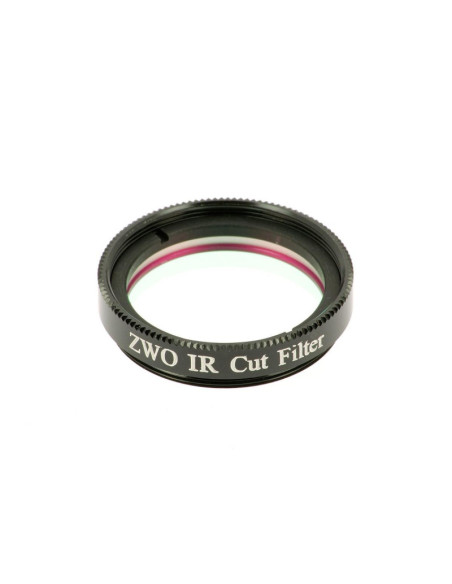 Filtre bloquant ZWO UV/IR anti-infrarouges et ultra-violets (1,25")