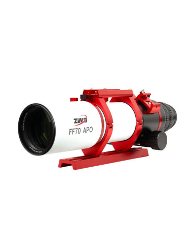Lunette astrographe ZWO FF70 70/490 quadruplet