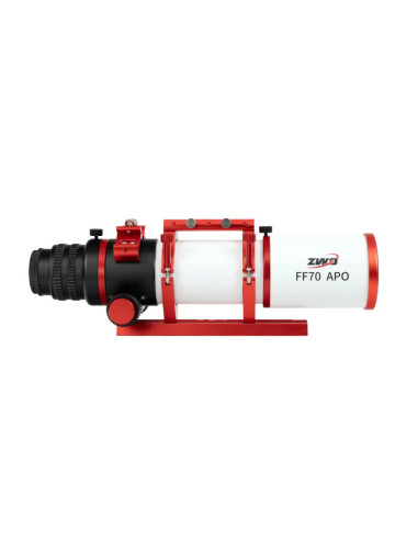 Lunette astrographe ZWO FF70 70/490 quadruplet