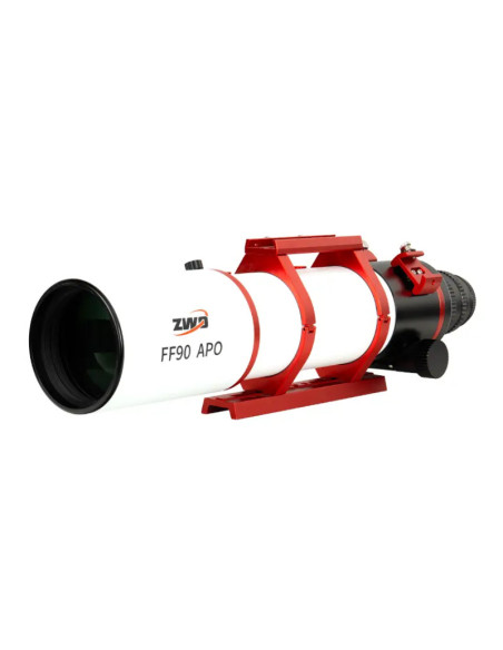 Lunette astrographe ZWO FF90 90/609 quadruplet