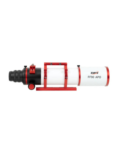 Lunette astrographe ZWO FF90 90/609 quadruplet