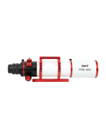 Lunette astrographe ZWO FF90 90/609 quadruplet