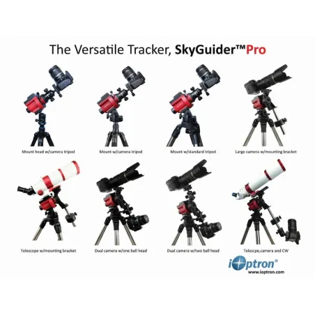 Monture équatoriale iOptron SkyGuider Pro