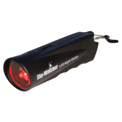 Lampe de Poche Sky-Watcher Flashlight Dual lumière rouge / blanc à LED