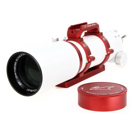 Lunette apochromatique William Optics 81/559 ZenithStar