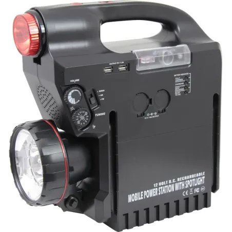 Power Tank Omegon de 17Ah rechargeable